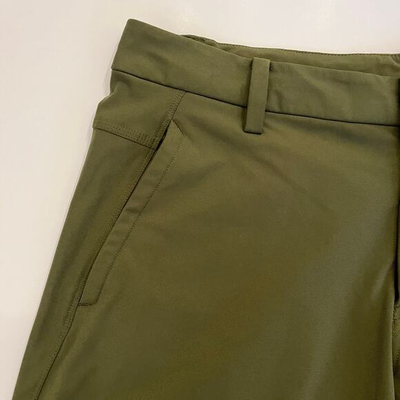 Lululemon Kahuna 2.0 Shorts Men's 36 Chino Green 10" Stretch Golf Sporty Outdoor - Picture 3 of 11
